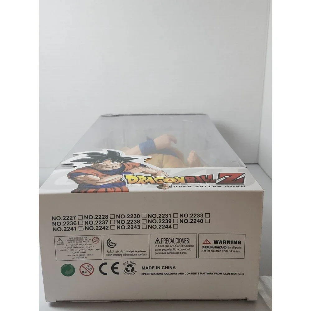 Dragon Ball Z Super Saiyan Goku Multicolor Plastic Boxed Anime Action Figure 14